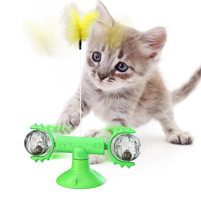 Cat Rotating Windmill Multi-Function Toys