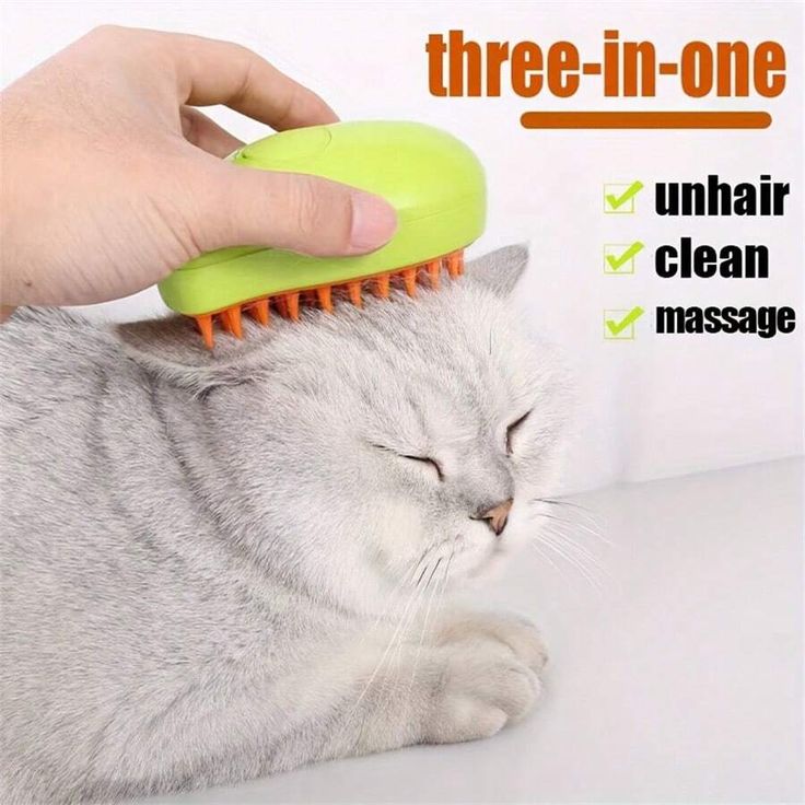 Pet Steam Brush 3 in 1