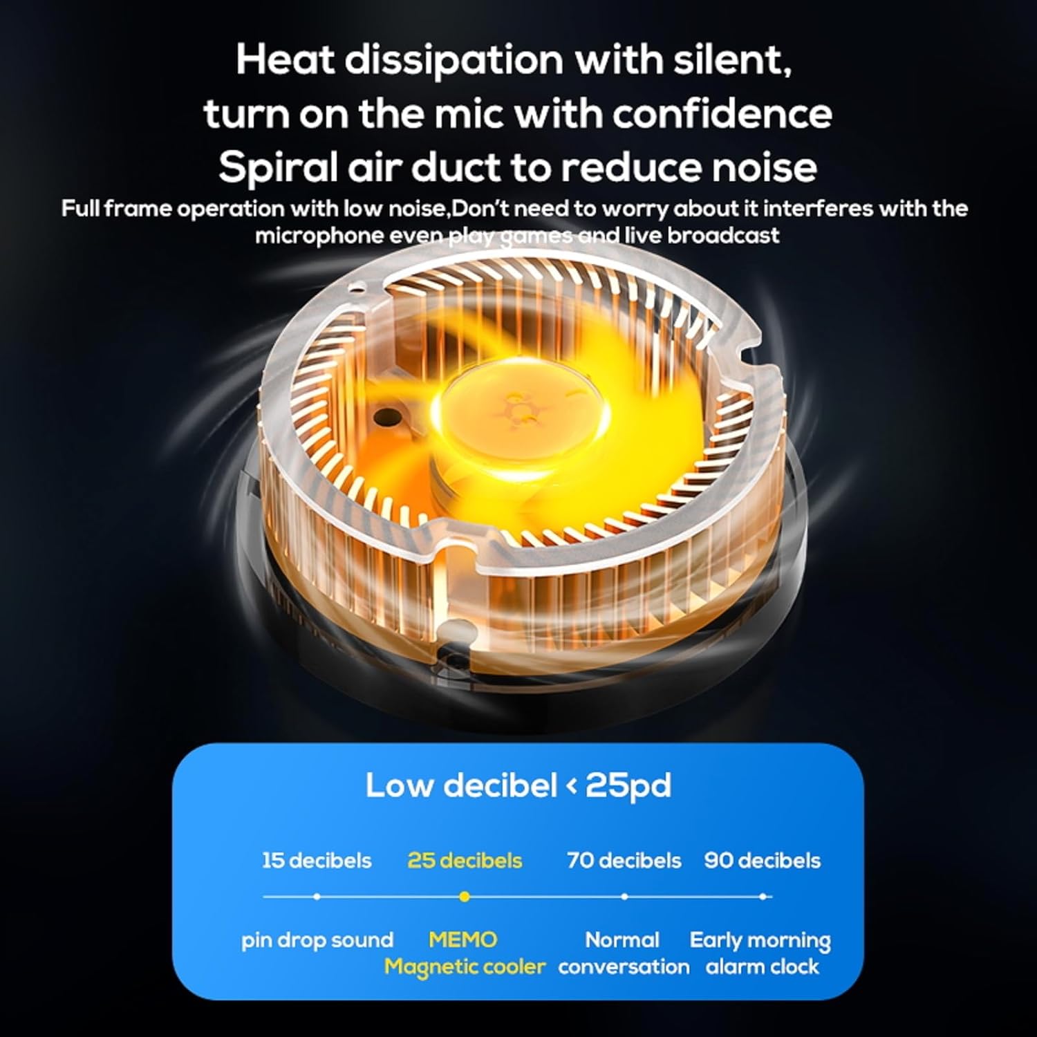 Cx07 Gaming Cooling fan for Android & Apple