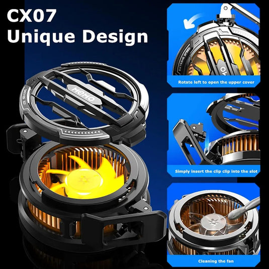 Cx07 Gaming Cooling fan for Android & Apple