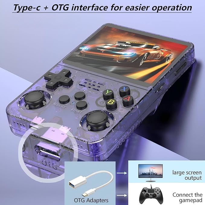 Retroblast X6 – 3.5" HD Handheld Retro Gaming Console (20,000 Games)