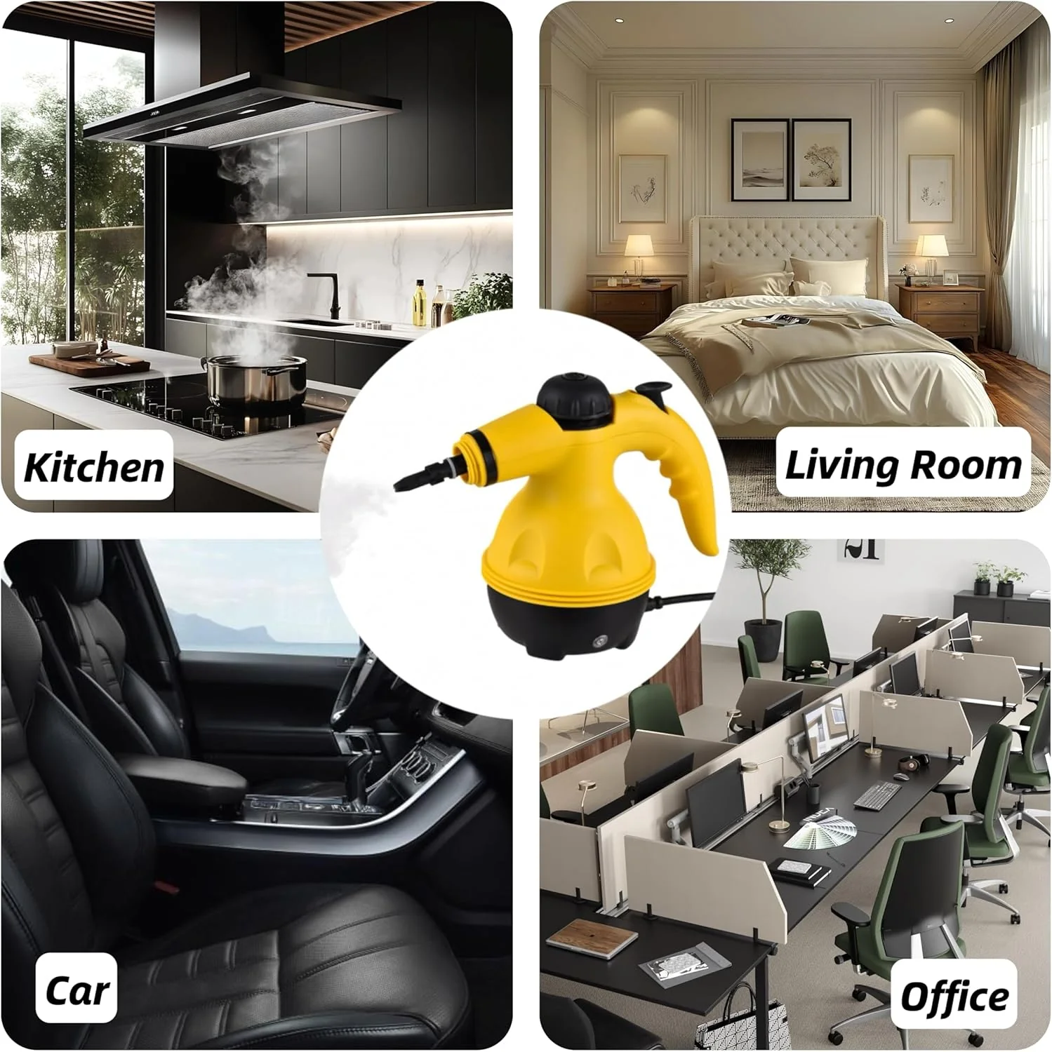 Electric Spin Scrubber Rechargeable Cleaning Brush 9 Brush Heads, Adjustable Angle, Extension Arm – Cordless for Tile, Floor, Tub, Car & More
