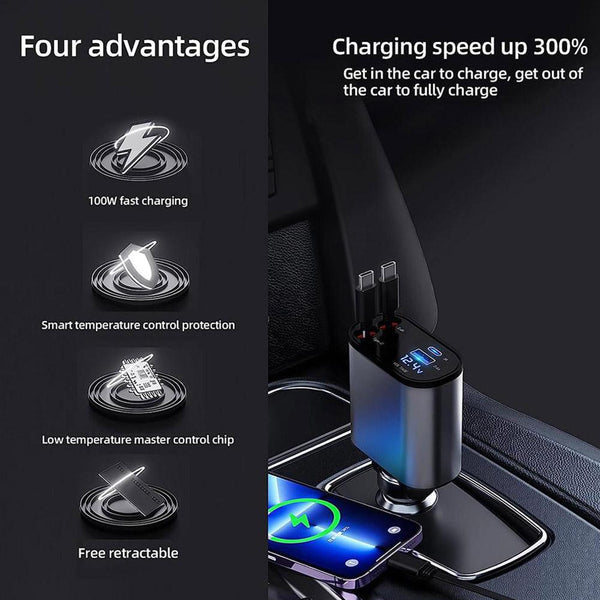 Load image into Gallery viewer, 4 in 1 Retractable Charger
