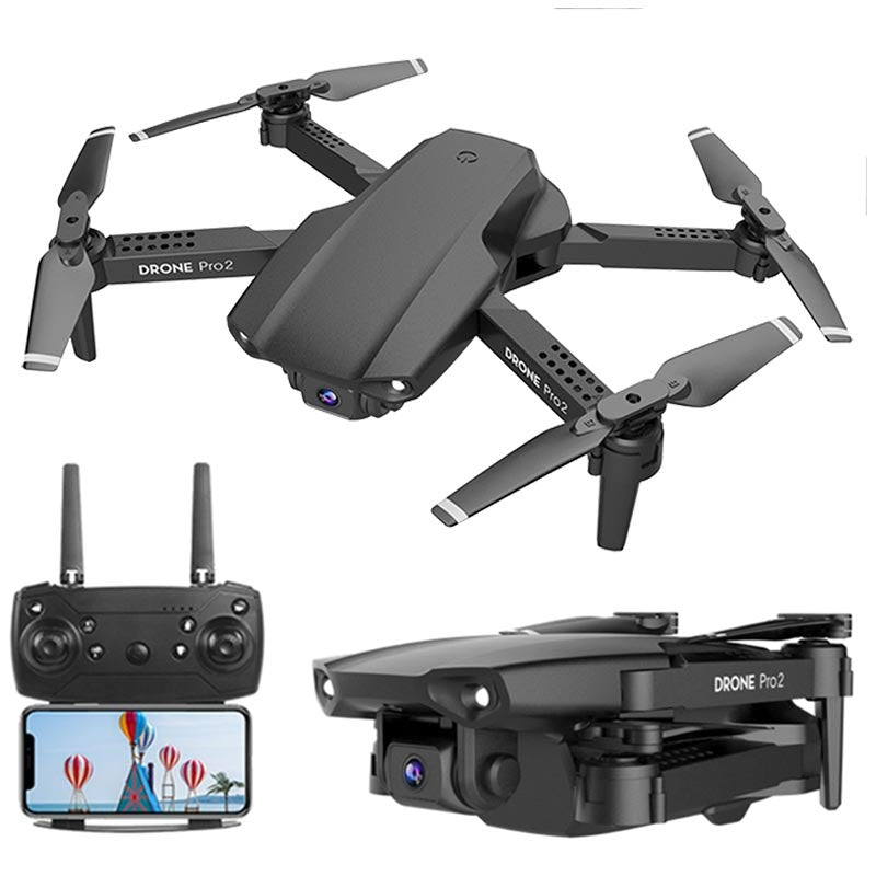 E99 PRO 4K Dual Camera Foldable Mini Drone with Obstacle Avoidance & Height Hold