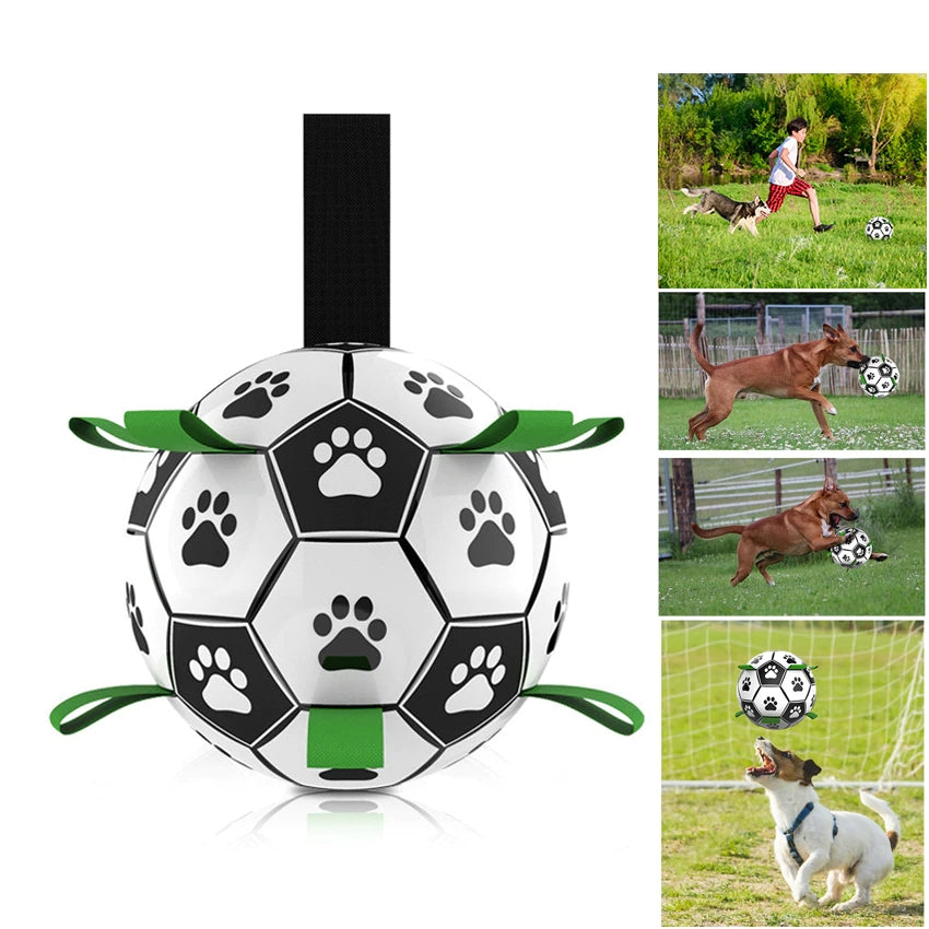 Pet Football Toys with Grab