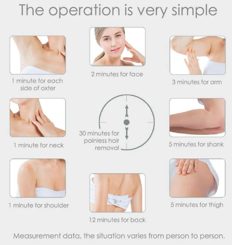 IPL Laser Hair Removal Device جهاز إزالة الشعر بالليزر
