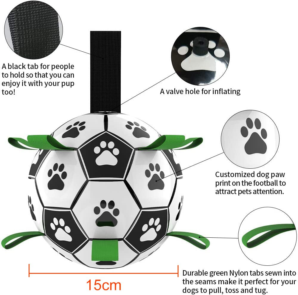 Pet Football Toys with Grab