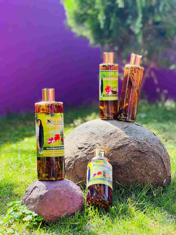 Adivasi Hakki Pikki Neelambari Herbal Hair OiL