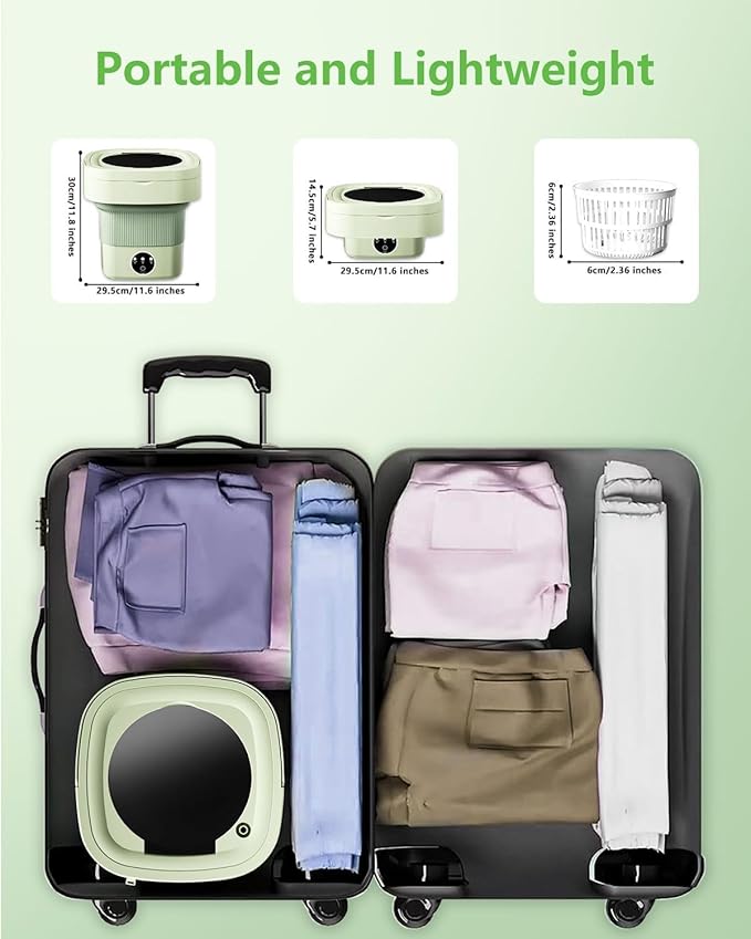 Foldable Mini Laundry Machine