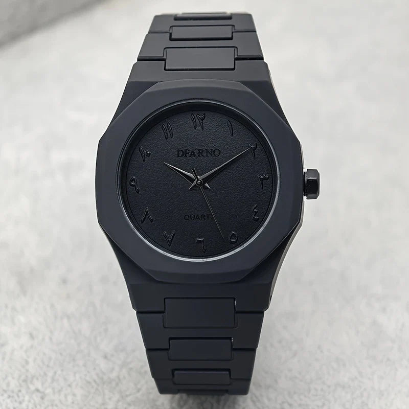 Stainless Arabic black ultra Watch