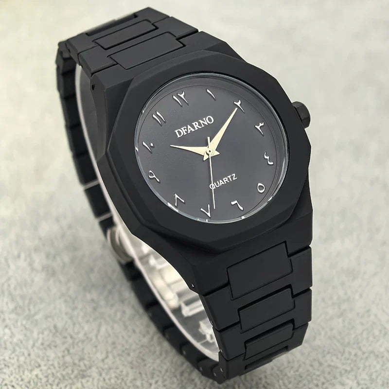 Stainless Arabic black ultra Watch